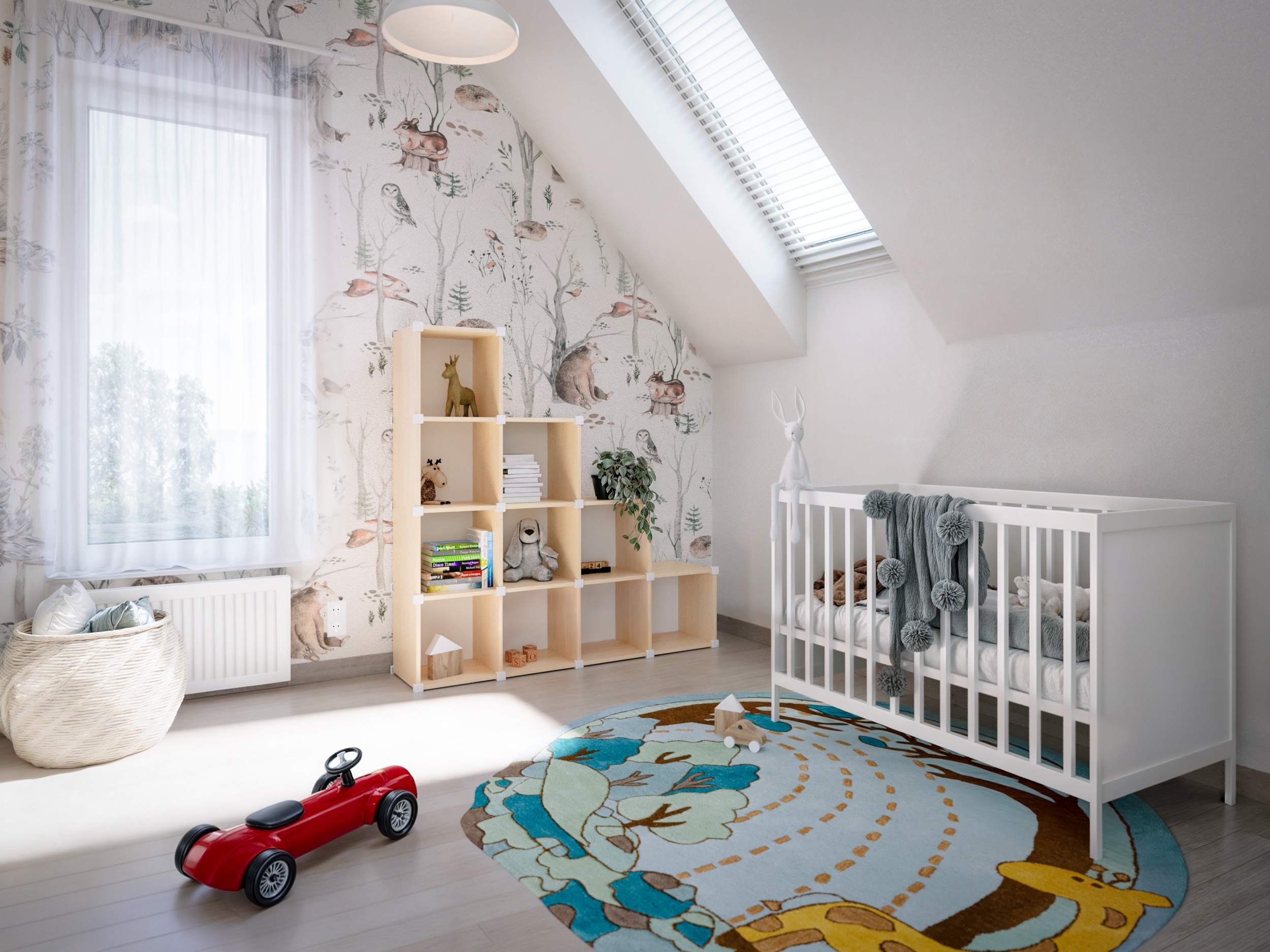 ukázka využíti plug modulární nábytek